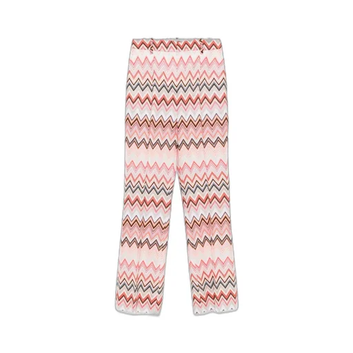 Zigzag Patterned Trousers