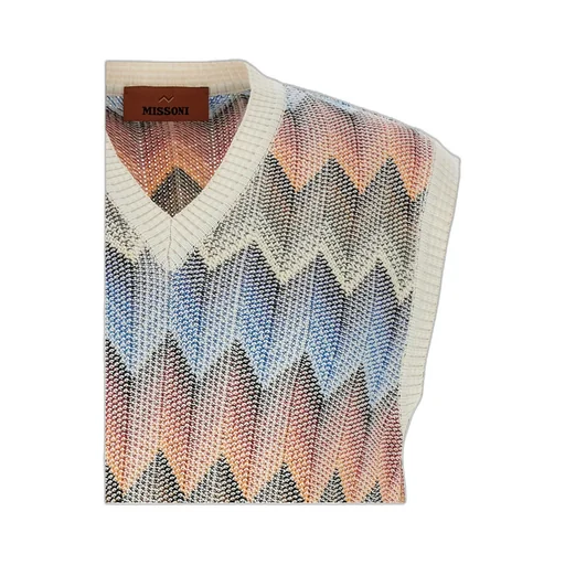 Chevron Knitted Vest