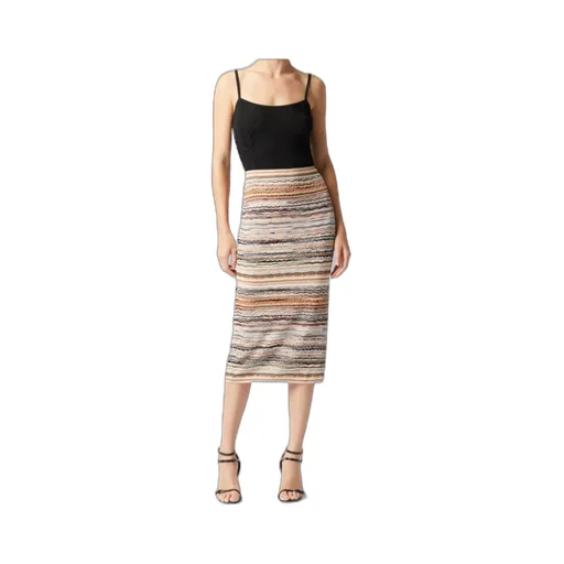 Striped Knitted Skirt
