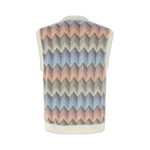 Chevron Knitted Vest
