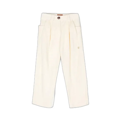 Straight-Leg Corduroy Trousers