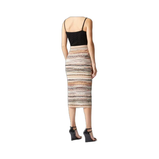 Striped Knitted Skirt