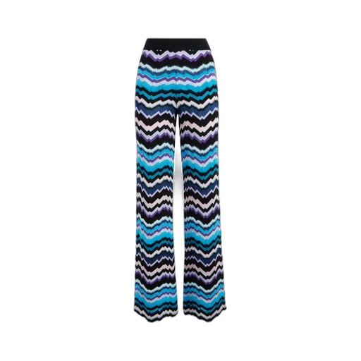 Greek Zig Zag Motif Trousers
