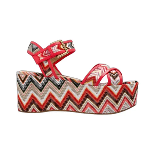 Zigzag Platform Sandals