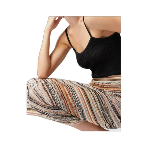Striped Knitted Skirt