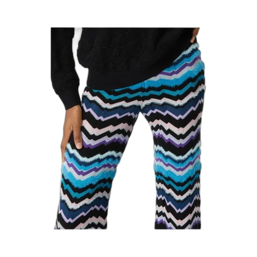 Greek Zig Zag Motif Trousers