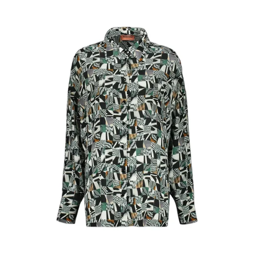 Abstract-Pattern Shirt