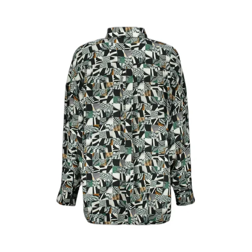 Abstract-Pattern Shirt