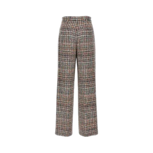 Micro Sequin Straight Leg Pants
