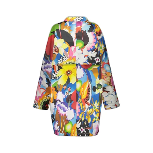 Printed Trench Coat