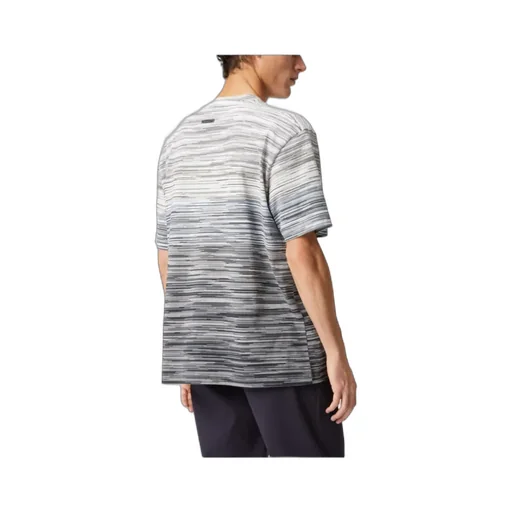 Short Sleeved Striped Crewneck T-Shirt