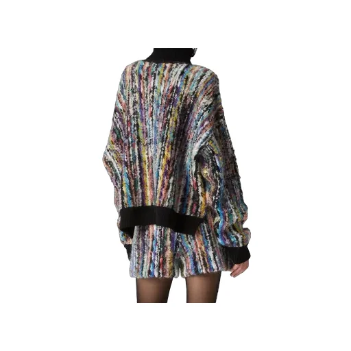 Roll-Neck Knitted Jumper