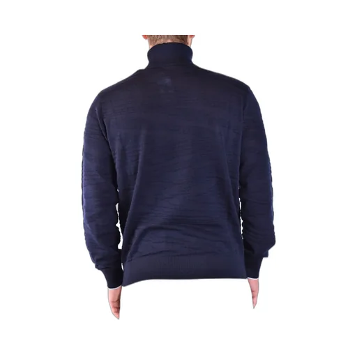 Long-Sleeved High-Neck Sweater