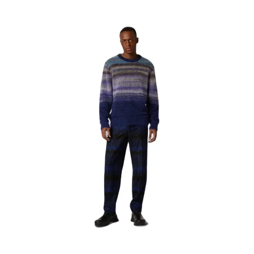 Striped Crewneck Knitted Jumper