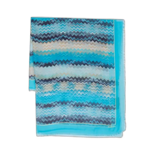Zig-Zag Print Scarf