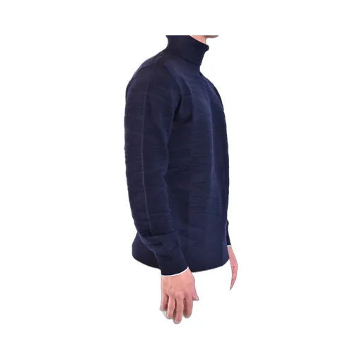 Long-Sleeved High-Neck Sweater