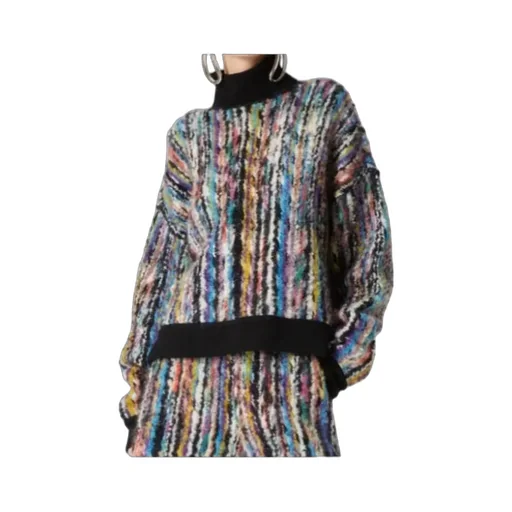 Roll-Neck Knitted Jumper