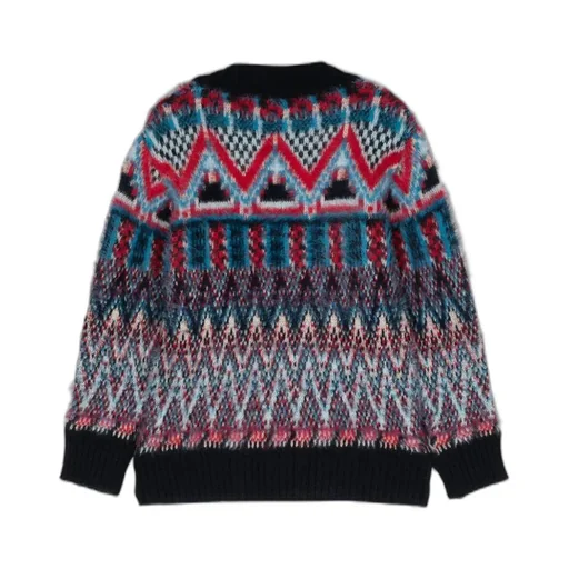 Long-Sleeved V-Neck Cardigan