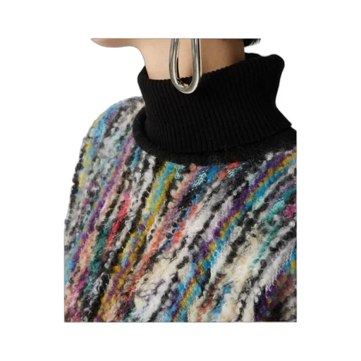 Roll-Neck Knitted Jumper
