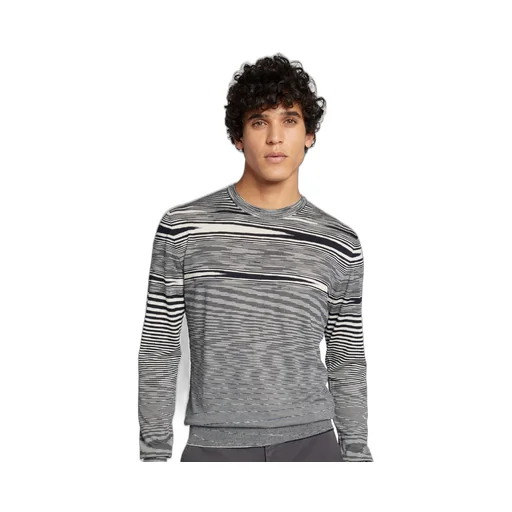 Striped Crewneck Long-Sleeved Jumper