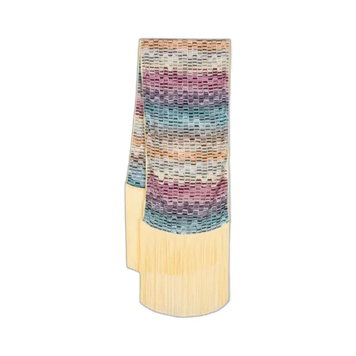 Striped Knitted Scarf