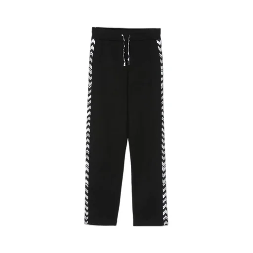 Zig-Zag Print Cotton-Fleece Track Pants