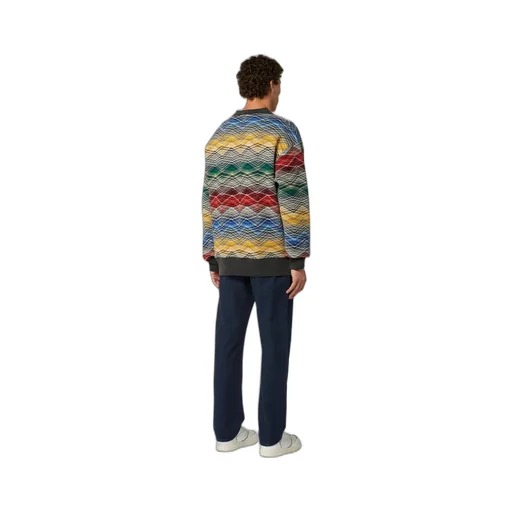 Zigzag V-Neck Cardigan