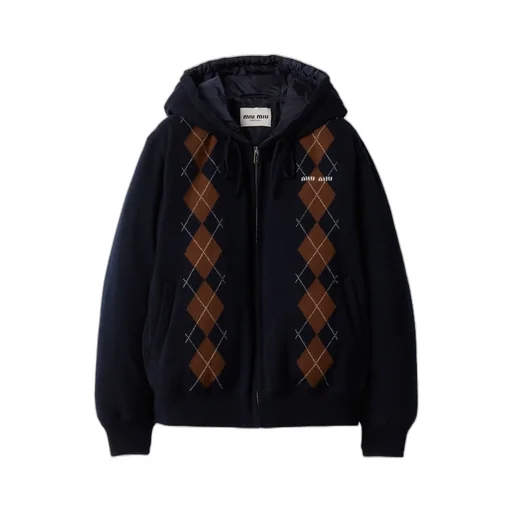 Zip-Up Drawstring Down Jacket