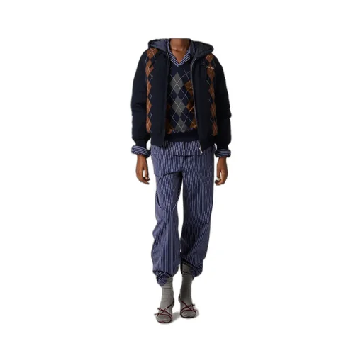 Zip-Up Drawstring Down Jacket