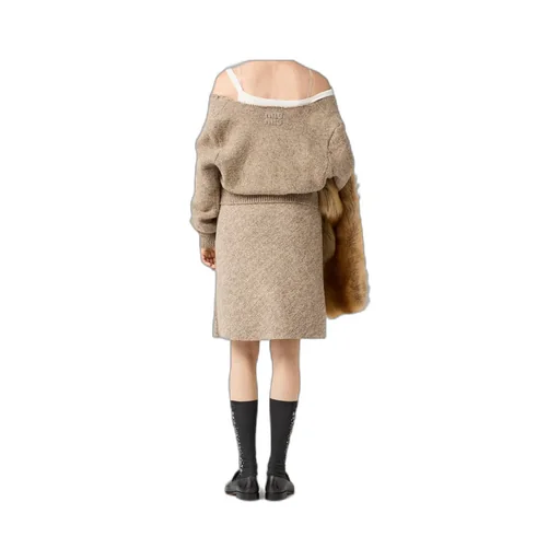 Wool Knit Skirt