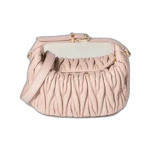 Matelassé Nappa Leather Pouch