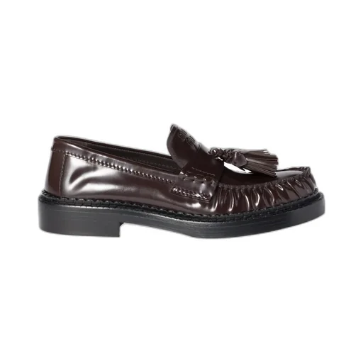 Tassel Loafers In Polished Leather