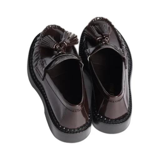 Tassel Loafers In Polished Leather
