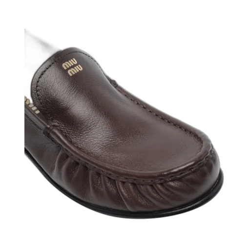 Logo-Embossed Loafers