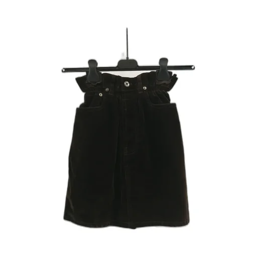 Velvet Mini Skirt