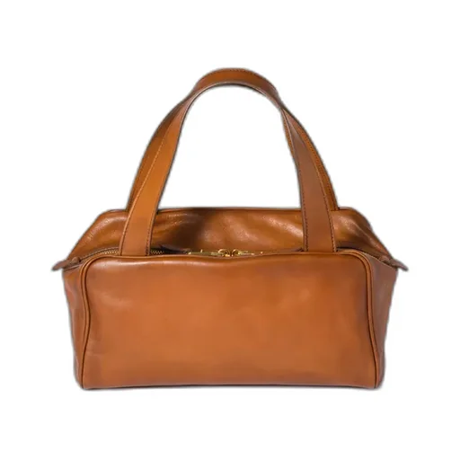 Leather Top-Handle Bag