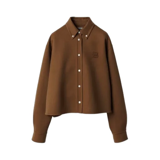 Long-Sleeved Button-Up Shirt