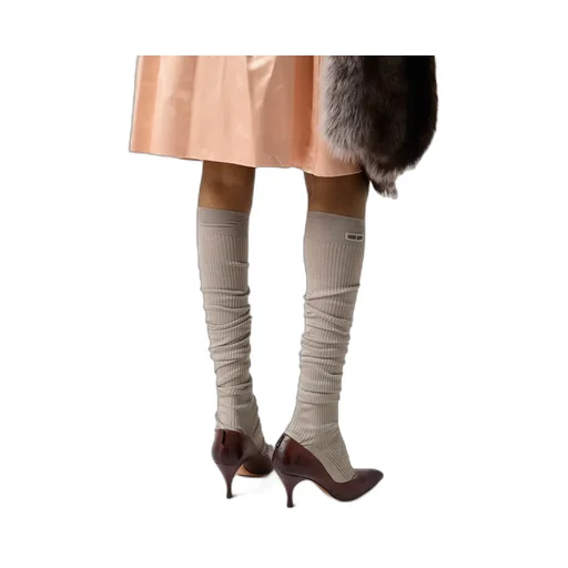 Pointed-Toe Slip-On Pumps