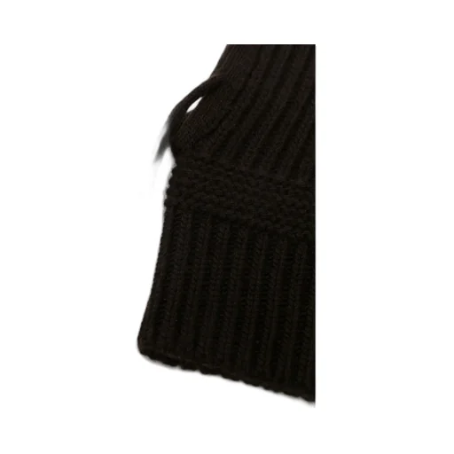 Wool And Cashmere Knit Hood