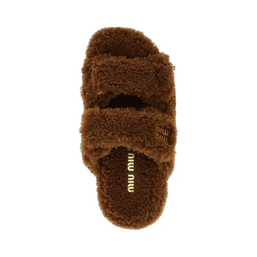 Shearling Sandals