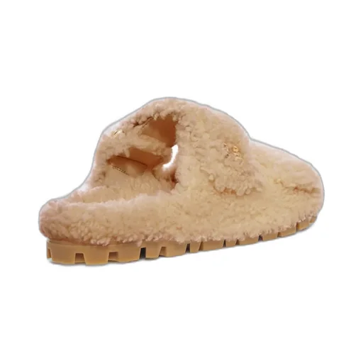 Logo-Lettering Slip-On Sandals