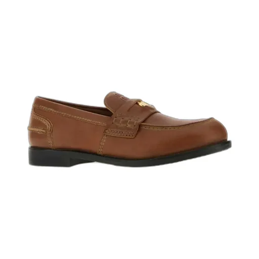Embossed Loafers