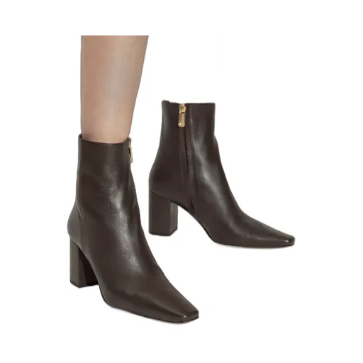 75Mm Elise Leather Boots