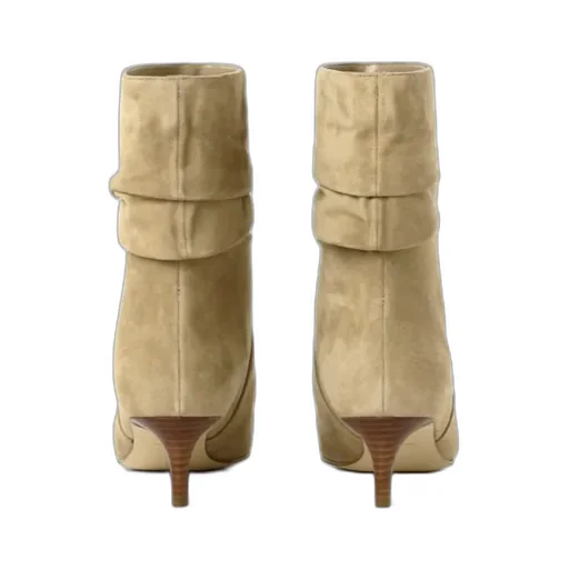 50Mm Ruched Pointed-Toe Boots