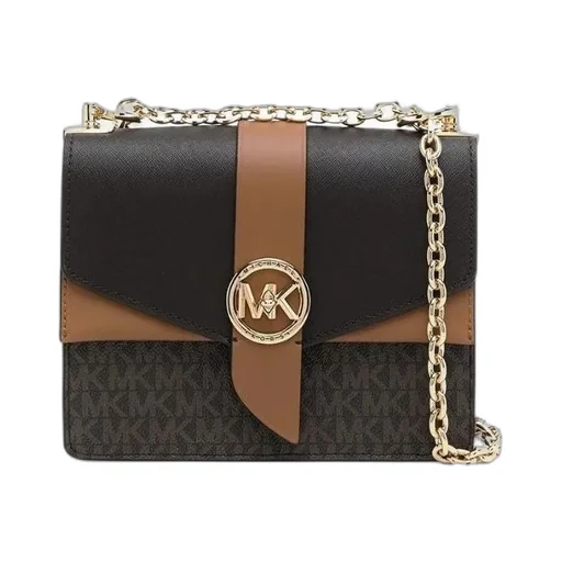 Greenwich Logo Plaque Shoulder Bag
