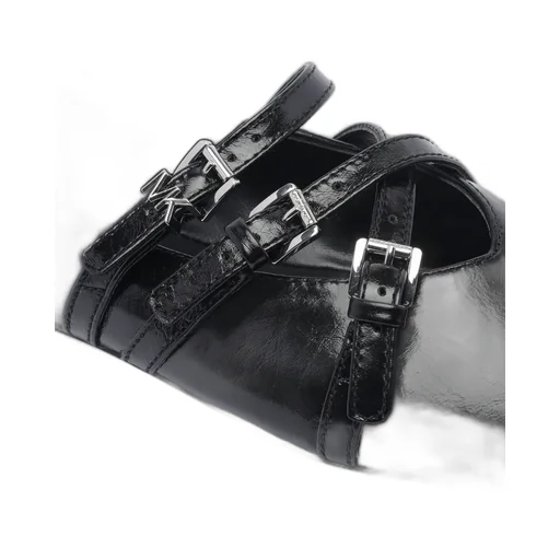 Indy Flex Buckled Ballet Flats
