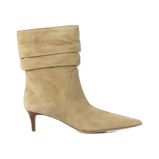 50Mm Ruched Pointed-Toe Boots