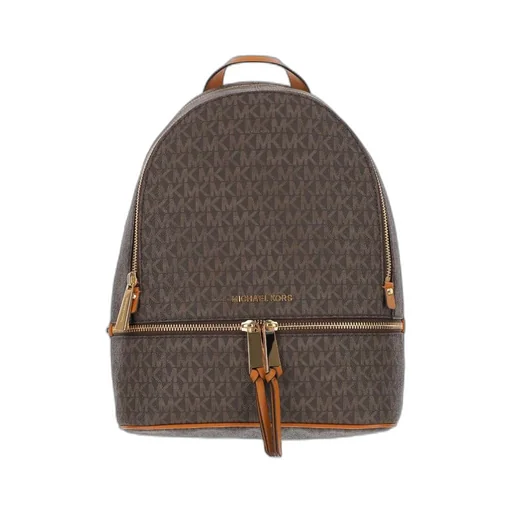 Rhea Monogrammed Medium Logo Backpack