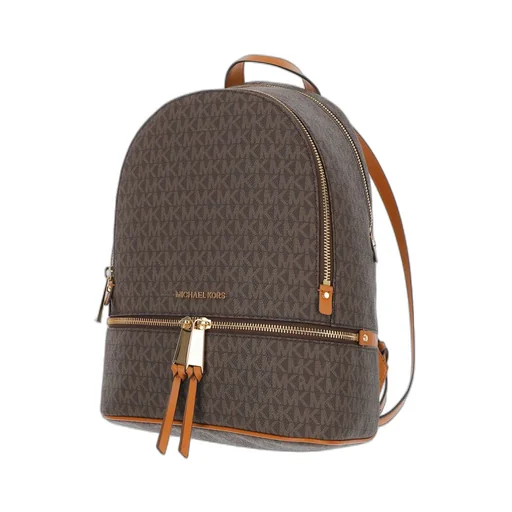 Rhea Monogrammed Medium Logo Backpack