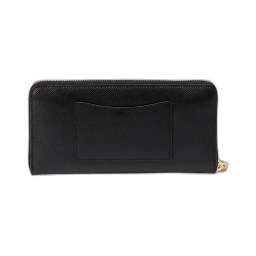 Logo-Plaque Leather Wallet
